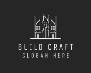 Modern Structure Building logo design