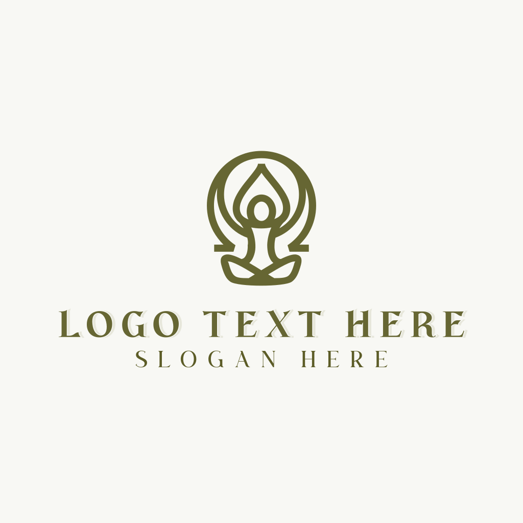 Mindfulness Yoga Healing Logo | BrandCrowd Logo Maker