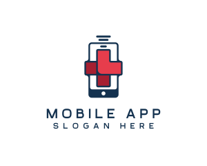 Medical Emergency Mobile logo design