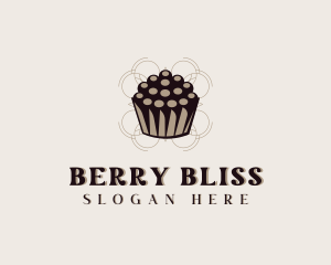 Pastry Cupcake Muffin logo design