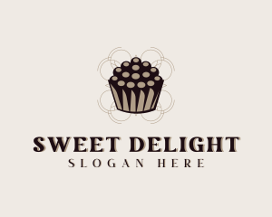 Pastry Cupcake Muffin logo design