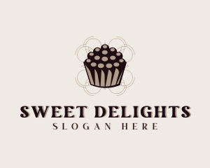 Pastry Cupcake Muffin logo design