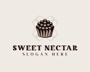 Pastry Cupcake Muffin logo design