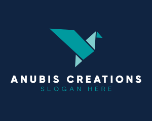 Origami Bird logo design