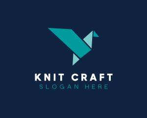 Origami Bird logo design