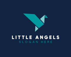 Origami Bird logo design