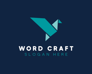 Origami Bird logo design