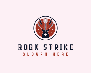 Rock Band Music logo design