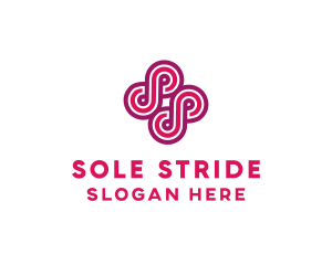 Elegant Boutique Letter SS logo design