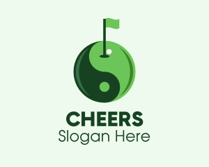 Yin Yang Golf Logo