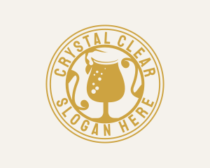 Glassware - Golden Beer Glassware logo design