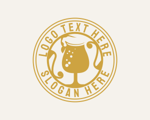 Golden Beer Glassware Logo