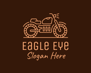 Cool Vintage Motorcycle Motorbike logo design