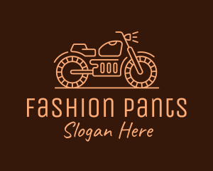 Cool Vintage Motorcycle Motorbike logo design