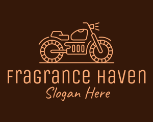 Cool Vintage Motorcycle Motorbike logo design