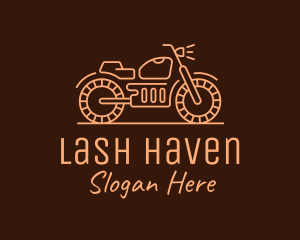 Cool Vintage Motorcycle Motorbike logo design