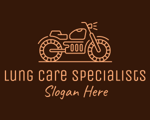 Cool Vintage Motorcycle Motorbike logo design