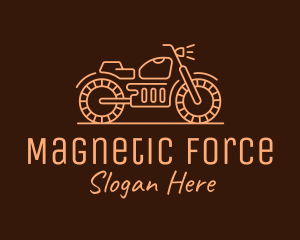 Cool Vintage Motorcycle Motorbike logo design