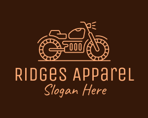 Cool Vintage Motorcycle Motorbike logo design