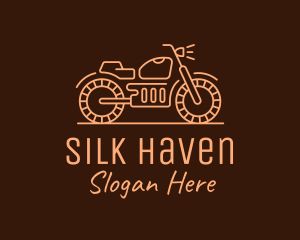 Cool Vintage Motorcycle Motorbike logo design