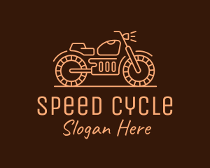 Motorcycle - Cool Vintage Motorcycle Motorbike logo design