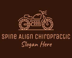 Cool Vintage Motorcycle Motorbike logo design