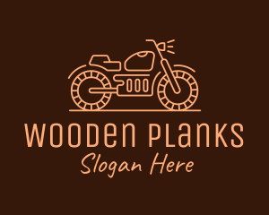 Cool Vintage Motorcycle Motorbike logo design