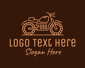 Cool Vintage Motorcycle Motorbike Logo