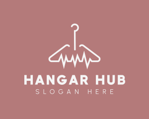 Hanger - Apparel Pulse Hanger logo design