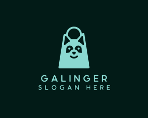 Dog Shopping Bag Logo