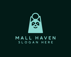 Dog Shopping Bag logo design