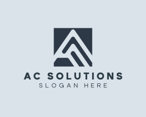 Professional Company Letter A logo design