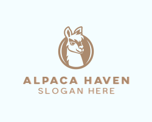Alpaca - Wild Alpaca Animal logo design