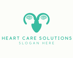 Heart Mind Therapy logo design