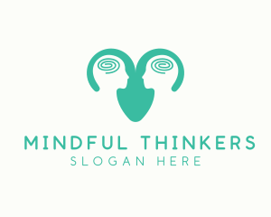 Heart Mind Therapy logo design