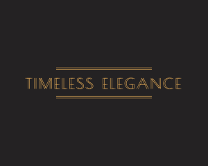Classic - Elegant Classic Business logo design