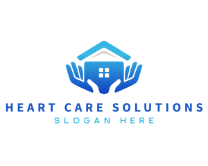 Home Shelter Hands logo design