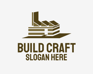 Industrial Factory Building  logo design