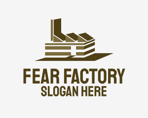 Industrial Factory Building  logo design