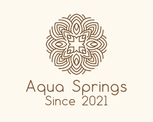 Spring Flower Landscape logo design