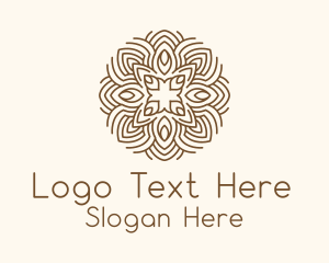 Spring Flower Landscape Logo