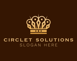 Luxury Royal Crown  logo design