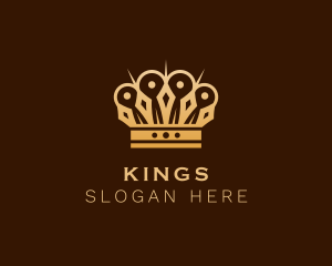 Luxury Royal Crown  logo design