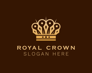 Luxury Royal Crown  logo design