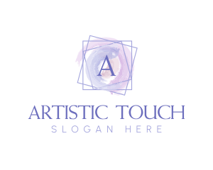 Boutique Beauty Watercolor logo design