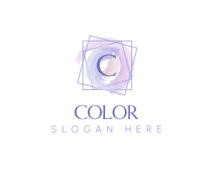 Yoga - Boutique Beauty Watercolor logo design