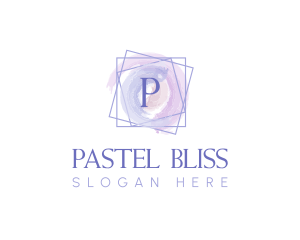 Boutique Beauty Watercolor logo design