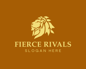 Regal Fierce Lion logo design