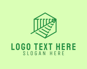 Iot - Nature Eco Leaf logo design