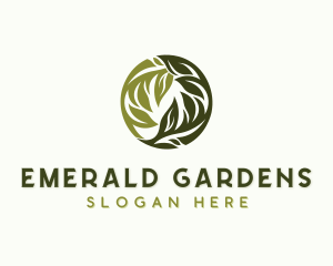 Natural Organic Garden logo design